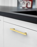 DESIGN2244 Rectangle Cabinet Pulls – Champagne Bronze Drawer Handles for Bathroom & Kitchen Cabinets