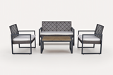 ARVEN Outdoor 4-Piece Patio Furniture Set