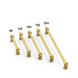 DESIGN2249 Modern Cabinet Handles | Straight Bar Drawer Pulls for Kitchen Cabinets, Closets & Dressers