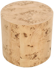 Burl End Table