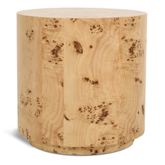 Burl End Table