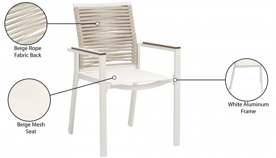 Maldives Outdoor Patio Dining Arm Chair