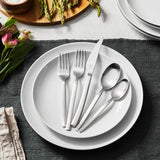 ZWILLING Premier Series Satin Opus 45-Piece Stainless Steel Flatware Set - Made with Special Formula Steel Perfected for Almost 300 Years, Dishwasher Safe, Service for 8, Matte Finish (not polished)