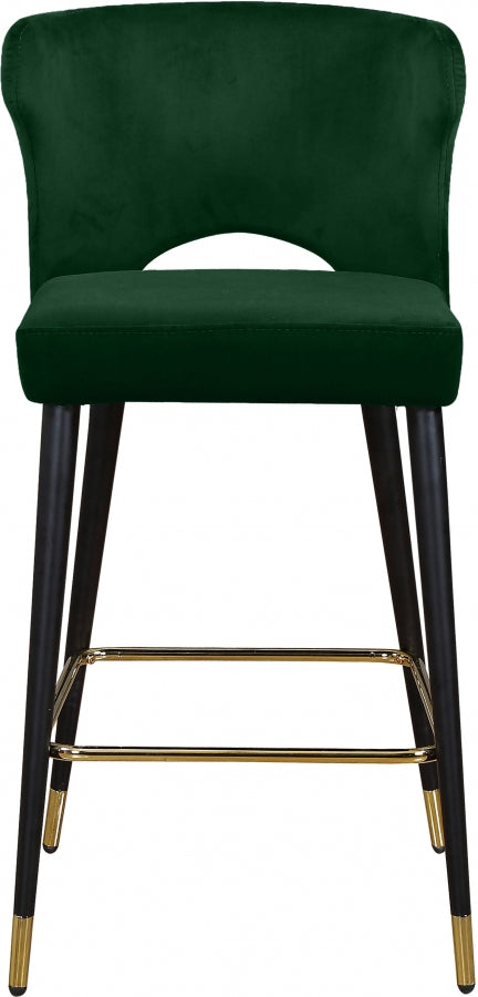 Kelly Velvet Counter Stool