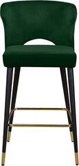 Kelly Velvet Counter Stool