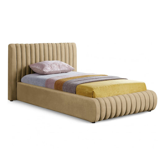 Nico Velvet Twin Bed