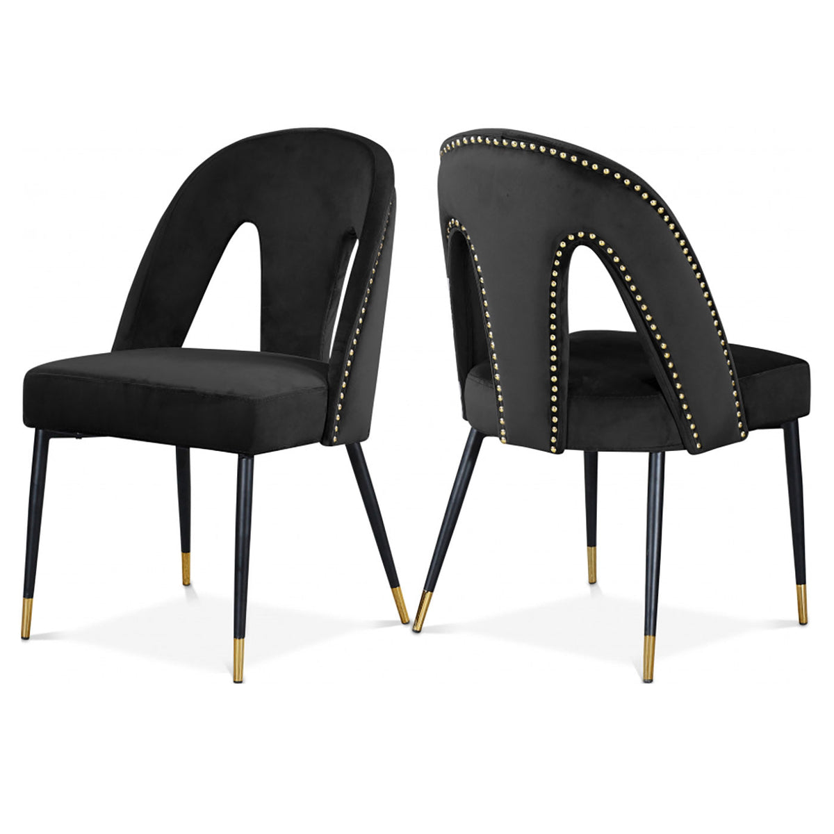 Akoya Velvet Dining Chair