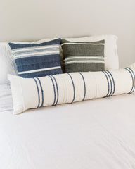 12 x 48" Ribbons Lumbar Pillow - Navy