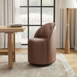 Ryan Modern Upholstered Swivel Dining Chair