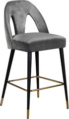 Akoya Velvet Counter Stool