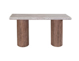 Sahara Organic Modern Sofa Table - Sustainable Mango Wood
