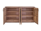4 Door Console - Handcrafted Mango Wood Mezquite Collection