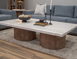 Deluxe Cocktail Table - Organic Modern Mango Wood Design