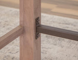 Natural Parota 3 Drawer Desk - Rustic Office Desk
