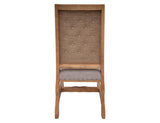 Marquez Upholstered Farmhouse Chair with Tufted Backrest