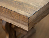 Marquez Farmhouse Dining Table - Solid Pine Wood