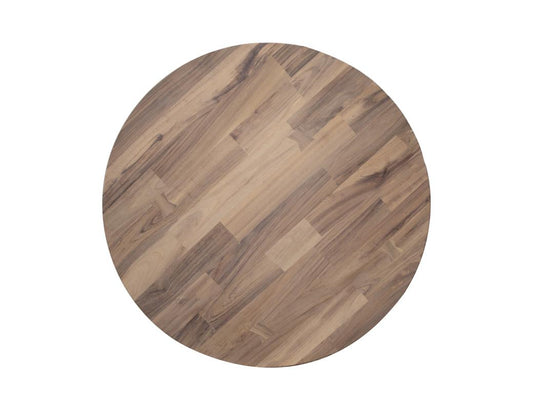 Natural Parota Round Dining Table | Elegant Wood Furniture