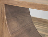 Mesquite Collection End Table - Handcrafted Mango Wood