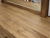 Olimpia Mango Wood Mirror - Sustainable Elegant Design