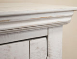 4 Door Capri Console - Rustic Hand-Distressed Wood Furniture
