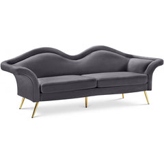 Lips Velvet Sofa