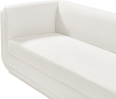 Kimora Linen Textured Fabric Loveseat