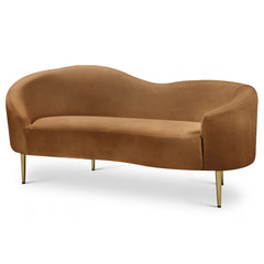 Ritz Velvet Loveseat