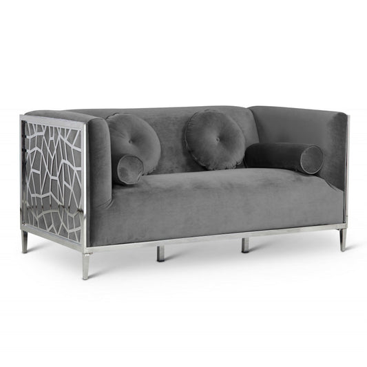 Opal Velvet Loveseat