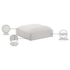 Ease Fabric Ottoman