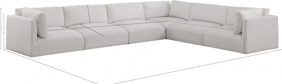 Ease Fabric Modular Sectional