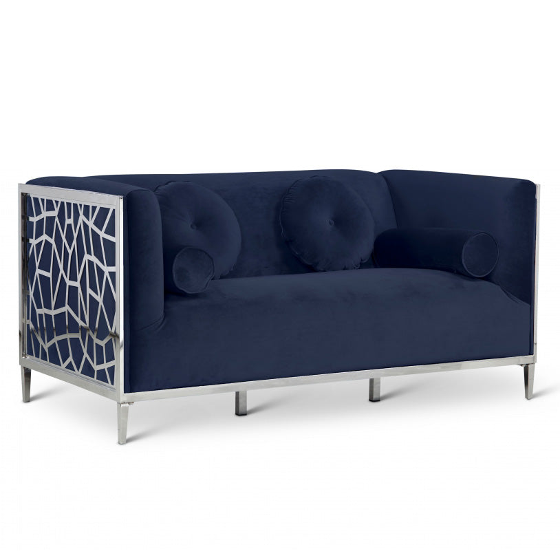 Opal Velvet Loveseat