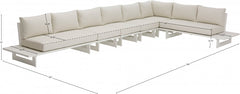 Maldives Water Resistant Fabric Outdoor Modular Sectional