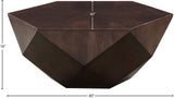 Diamante Coffee Table - Stunning Diamond-Shaped Acacia Wood Centerpiece for Modern Living Spaces