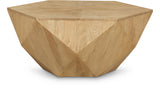 Diamante Coffee Table - Stunning Diamond-Shaped Acacia Wood Centerpiece for Modern Living Spaces