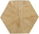 Diamante Coffee Table - Stunning Diamond-Shaped Acacia Wood Centerpiece for Modern Living Spaces
