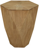 Diamante End Table - Stunning Diamond-Shaped Acacia Design to Elevate Your Living Room Decor