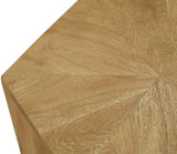 Diamante End Table - Stunning Diamond-Shaped Acacia Design to Elevate Your Living Room Decor