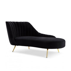 Margo Velvet Chaise Lounge