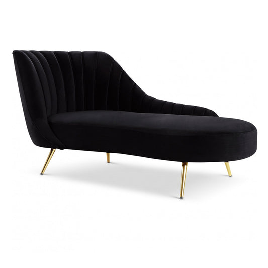 Margo Velvet Chaise Lounge