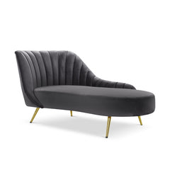 Margo Velvet Chaise Lounge