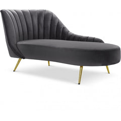 Margo Velvet Chaise Lounge