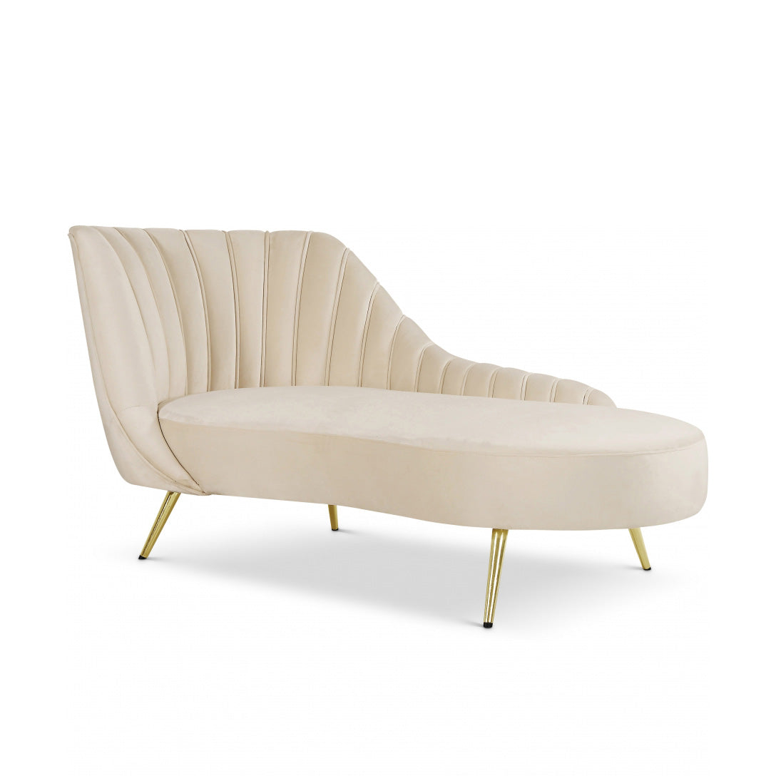 Margo Velvet Chaise Lounge