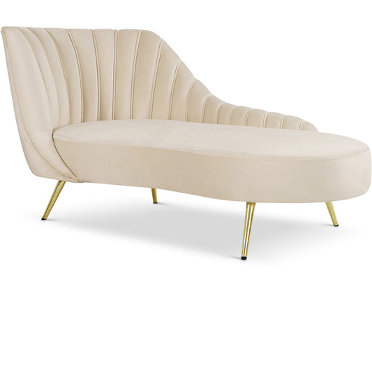 Margo Velvet Chaise Lounge