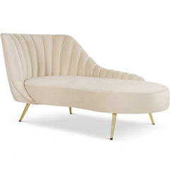 Margo Velvet Chaise Lounge