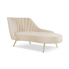 Margo Velvet Chaise Lounge