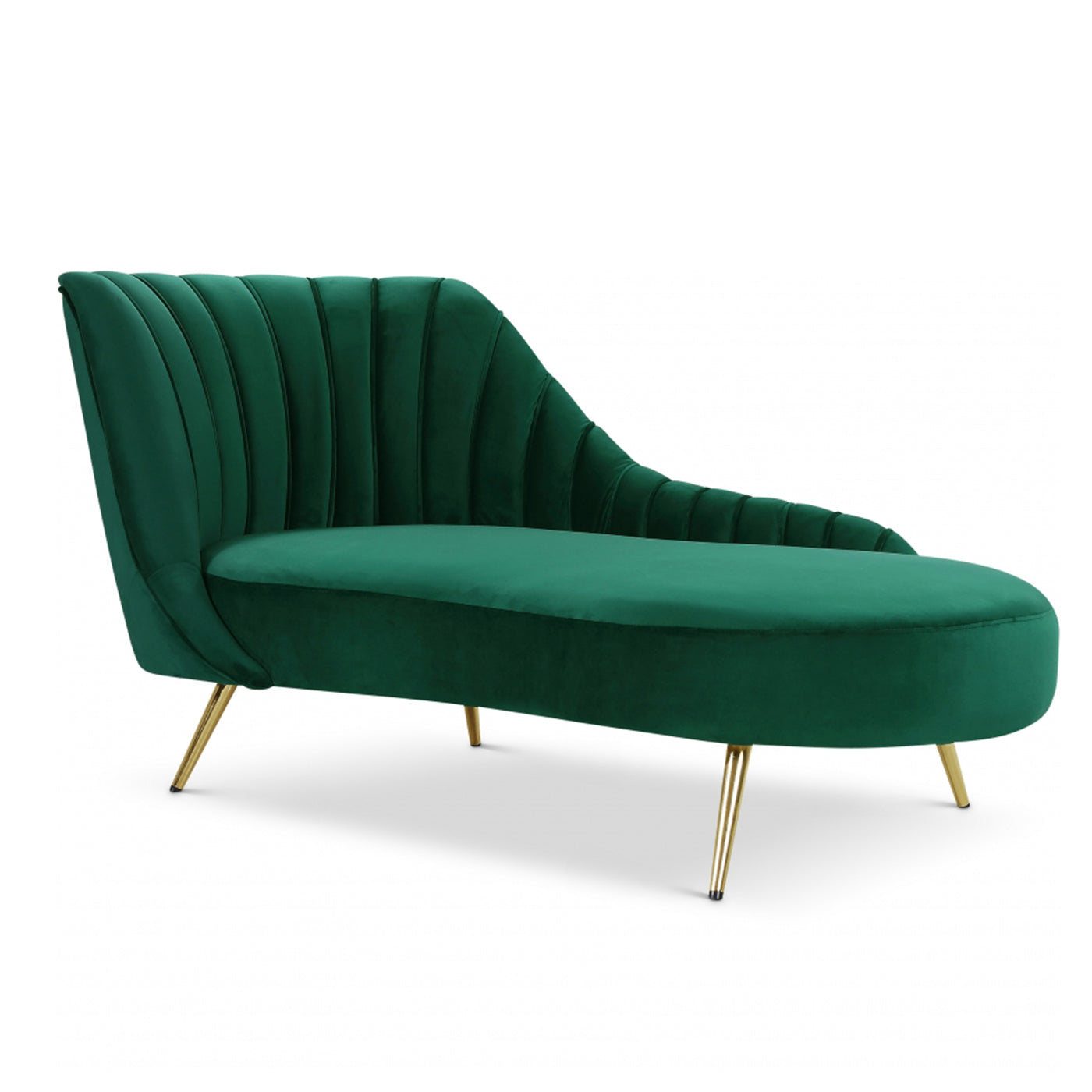 Margo Velvet Chaise Lounge