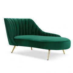 Margo Velvet Chaise Lounge