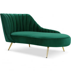 Margo Velvet Chaise Lounge