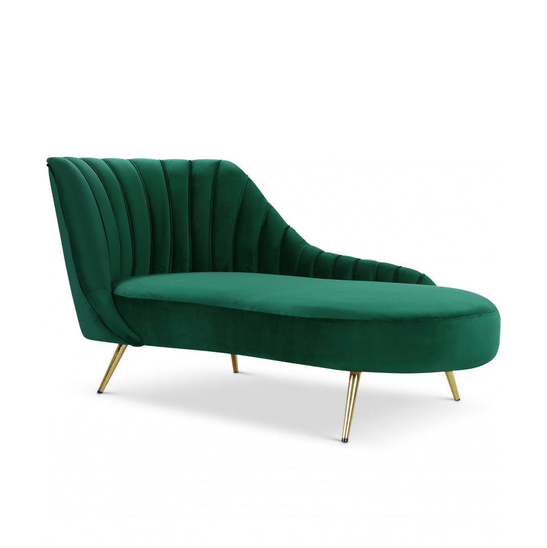 Margo Velvet Chaise Lounge