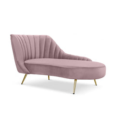 Margo Velvet Chaise Lounge